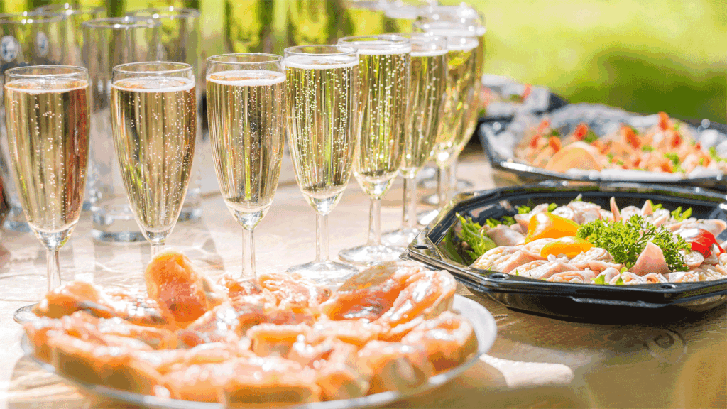 How to host a champagne brunch at home
