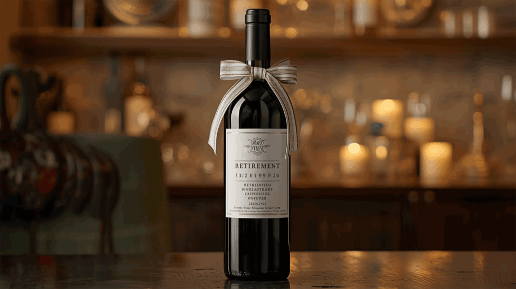 retirement wine gifts