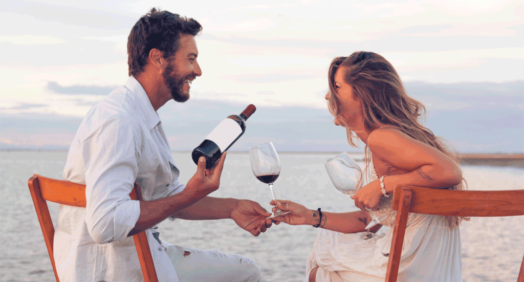 romantic wine gifts