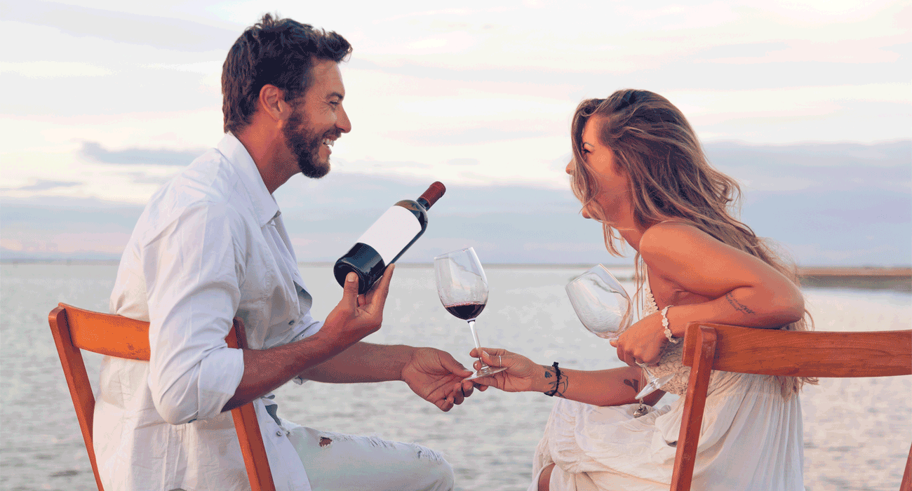 romantic wine gifts