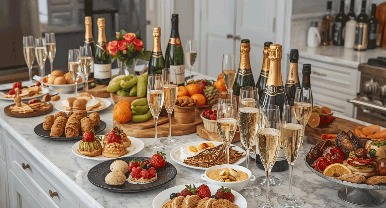 How to Host a Champagne Brunch at Home