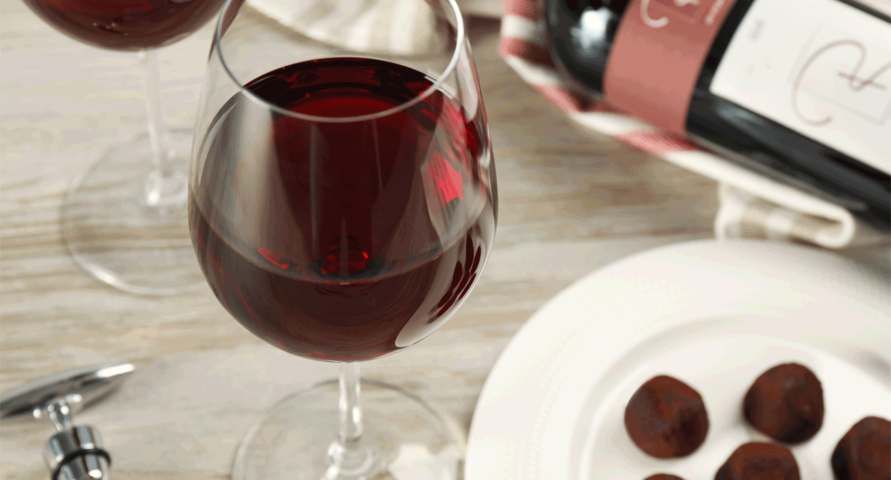 wine and chocolate gifts